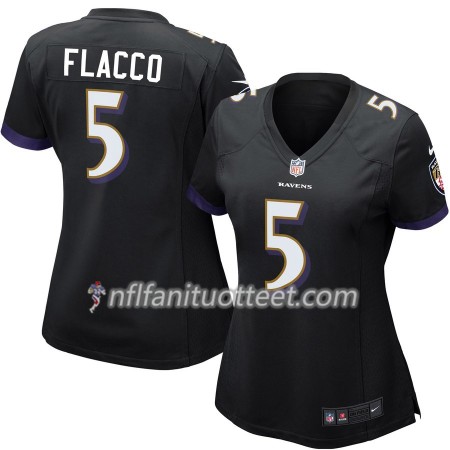 Nainen Baltimore Ravens NFL Pelipaita Joe Flacco 5 Nike Musta 